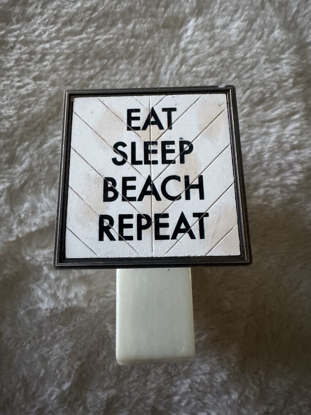 Bath Body Works Wallflowers Holder Plug Summer Ocean Sea Eat Beach Sleep Repeat